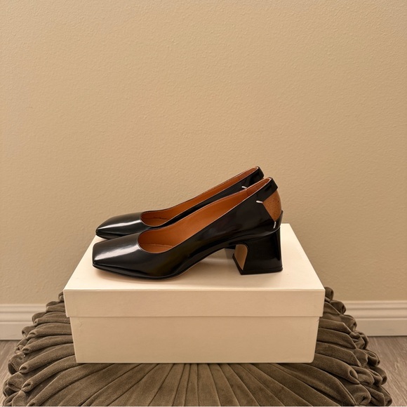 Maison Margiela four stitch square toe pumps - Picture 2 of 10